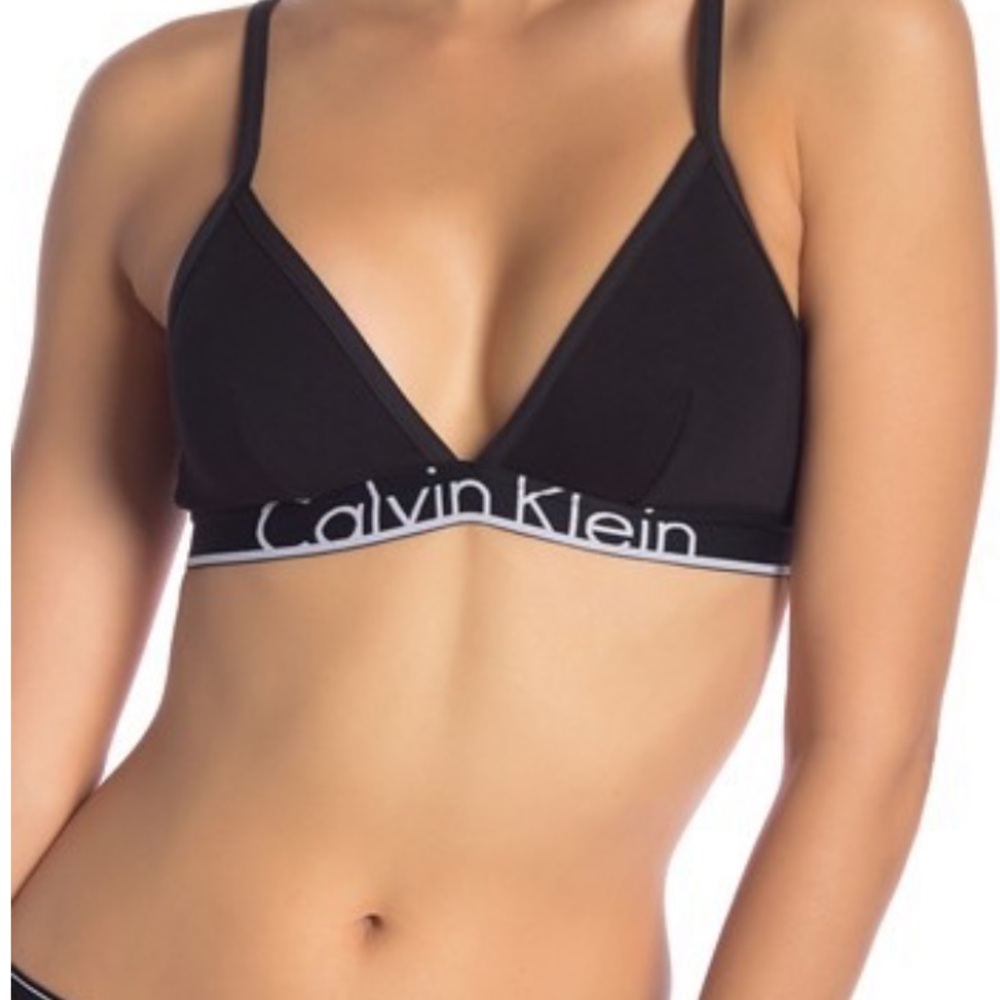 Calvin Klein Triangle Logo Bralette
